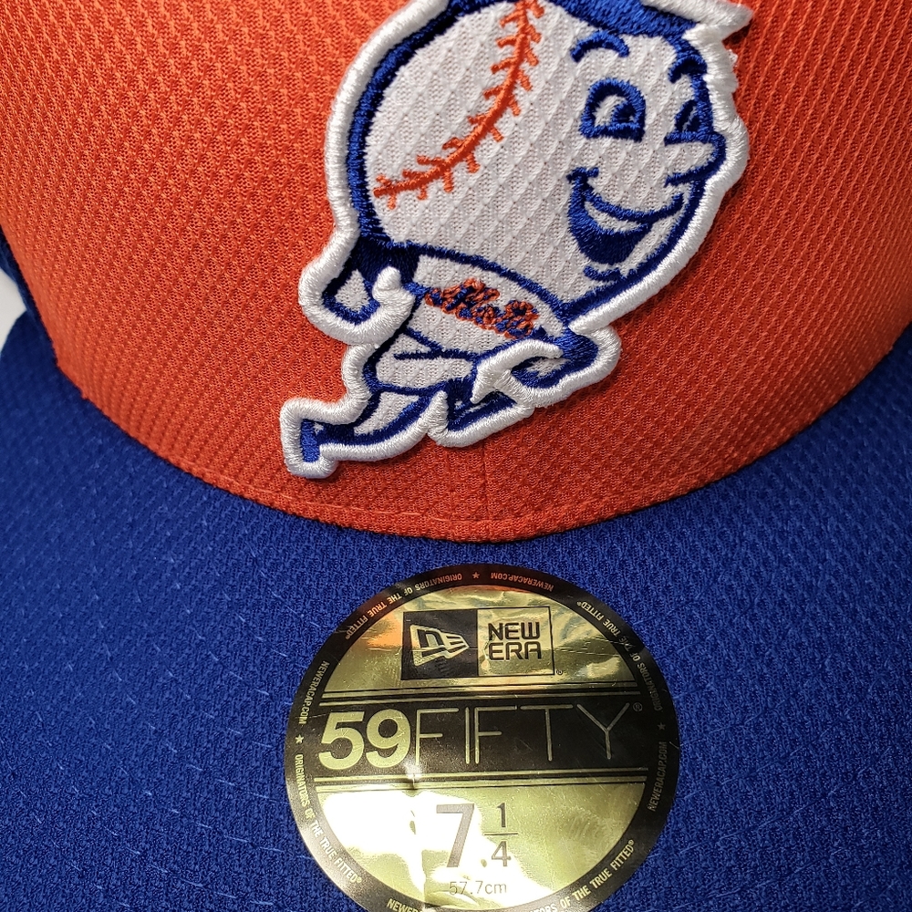 New Era 59Fifty New York Mets MLB MR. MET Cap - Picture 2 of 6